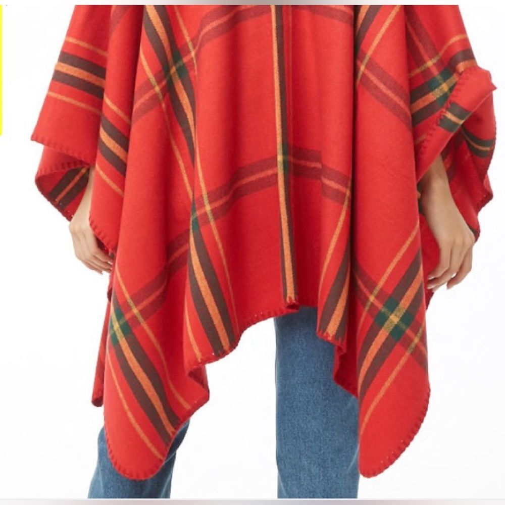 Plaid Flannel Shawl - Picture 10 of 11